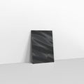 SN1B - Black Metallic Finish Foil Envelopes - Metallic Foil Envelopes