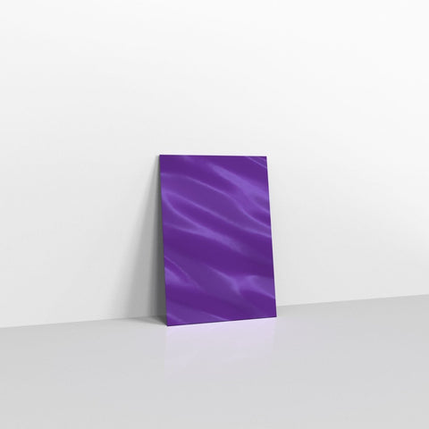 SN1P - Purple Metallic Finish Foil Envelopes - Metallic Foil Envelopes