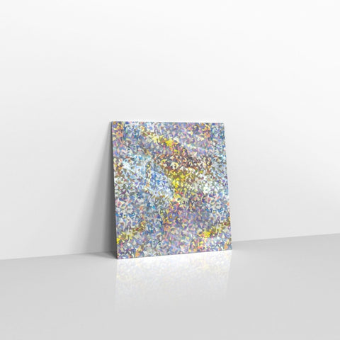 SN3SH - 031 - Silver Holographic Metallic Finish Foil Envelopes - Metallic Foil Envelopes