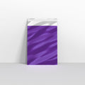 SN4P - Purple Metallic Finish Foil Envelopes - Metallic Foil Envelopes