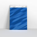 SN6BU - Blue Metallic Finish Foil Envelopes - Metallic Foil Envelopes