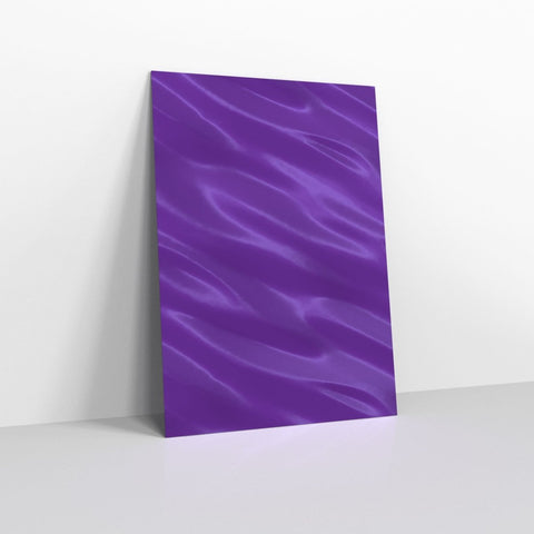 SN6P - Purple Metallic Finish Foil Envelopes - Metallic Foil Envelopes