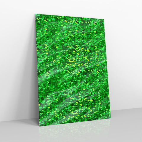 SN7GRH - 031 - Holographic Green Metallic Finish Foil Envelopes - Metallic Foil Envelopes