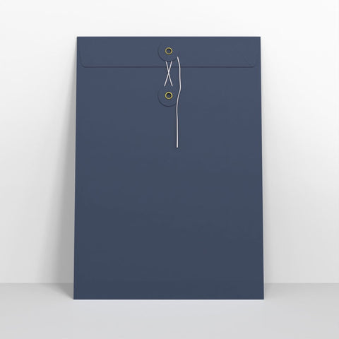 SW324NB - Navy Blue String & Washer Envelopes - String and Washer Envelopes