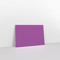 X2382 - Purple Coloured Gummed V Flap Envelopes - Greeting Card Envelopes